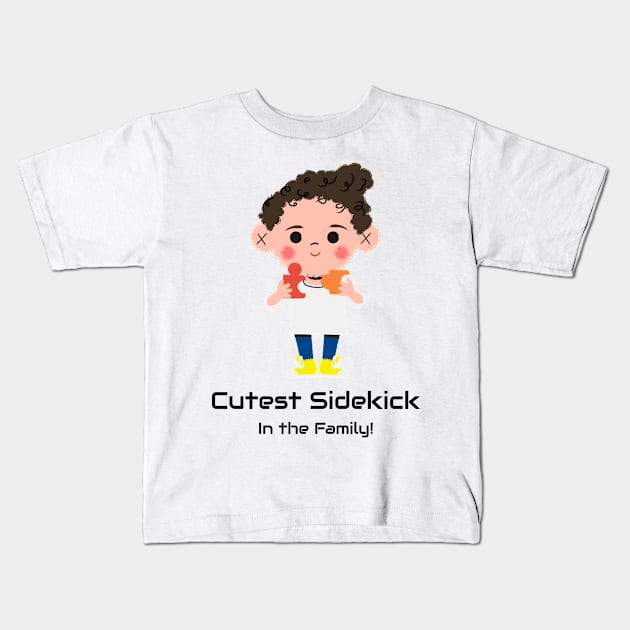 For cute sidekicks look at youngest Kids T-Shirt by Hermit-Appeal